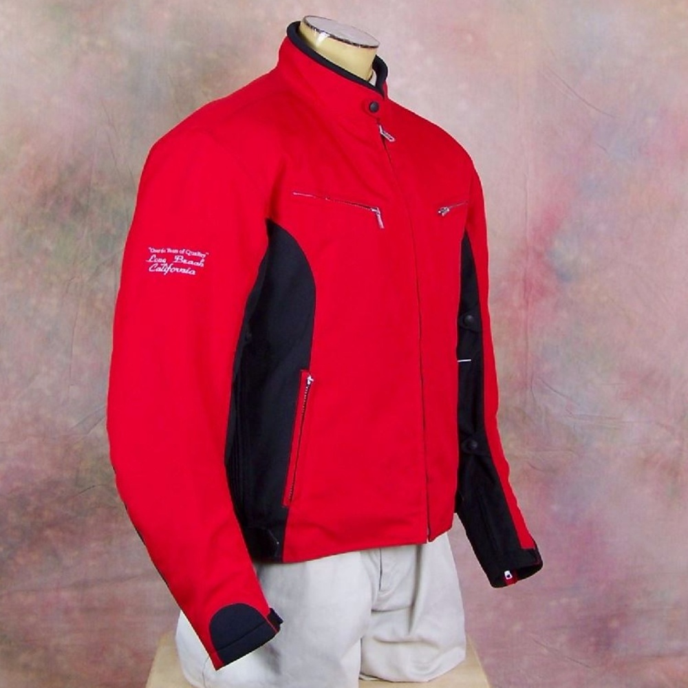 Men'r Large Waterproof Insulated Motorcycle Jacket